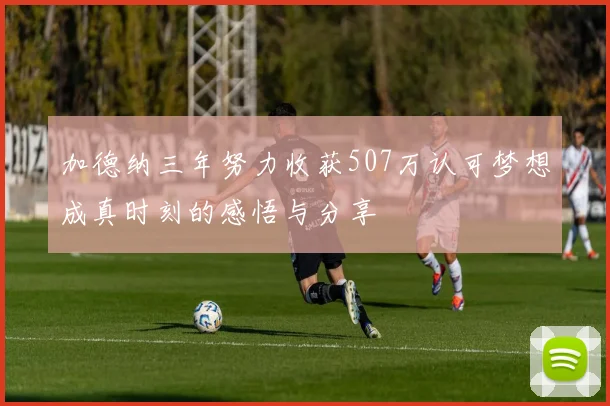 加德纳三年努力收获507万认可梦想成真时刻的感悟与分享